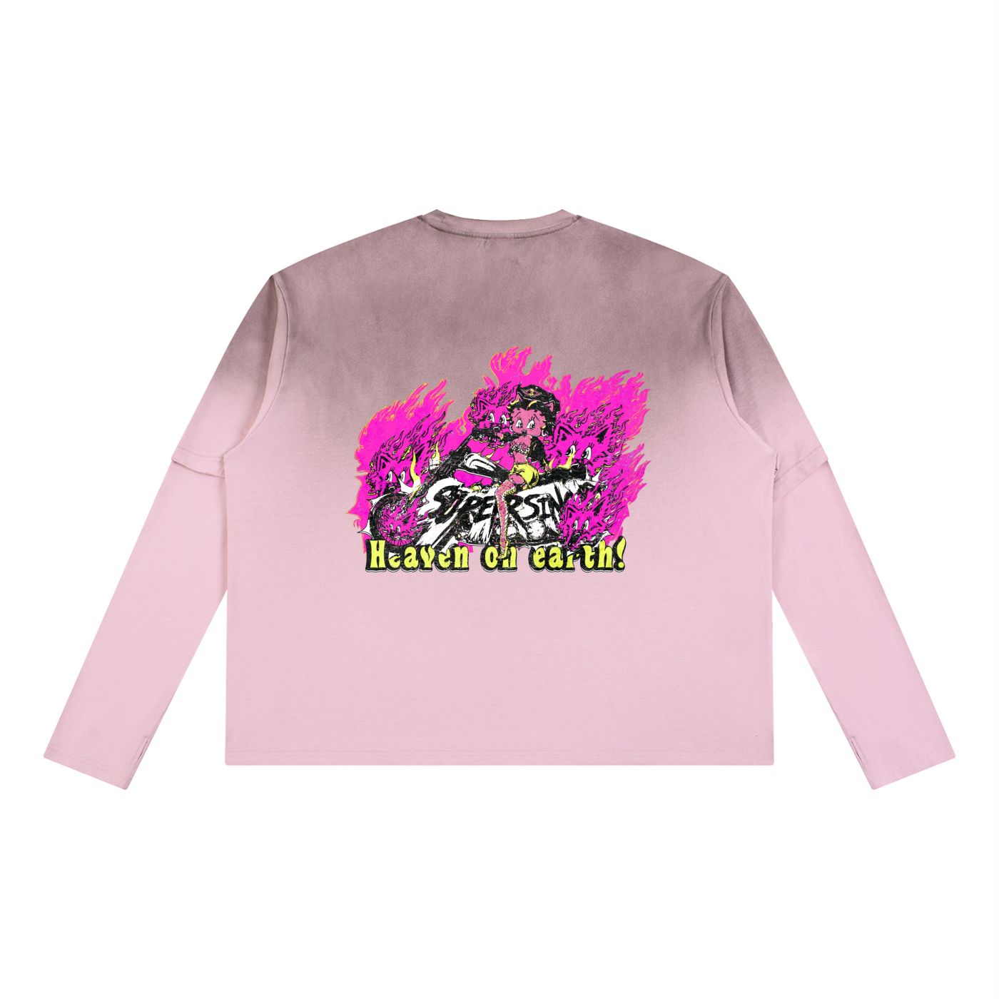 Sinchy Boop (Vintage Wash Layered T-Shirt)