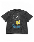 Heavyweight Vintage Washed Frayed T-Shirt